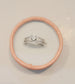 Sterling silver wedding ring