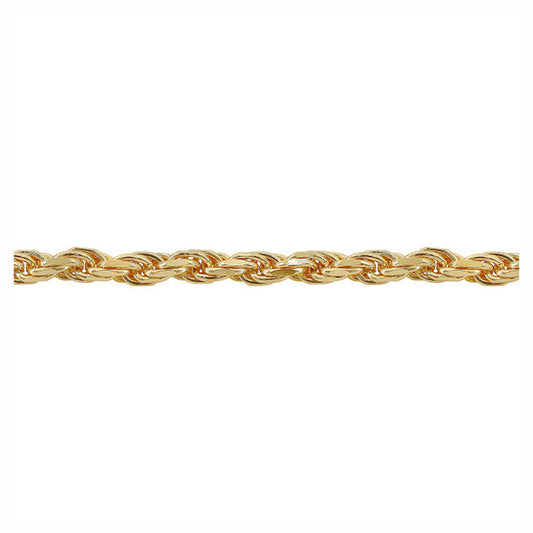 Real gold rope chain (1.25mm)