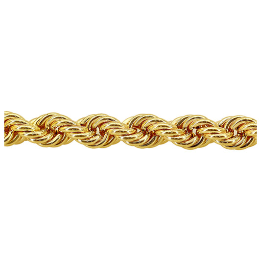 Real gold rope chain (4.4mm)