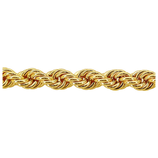 Real gold rope chain