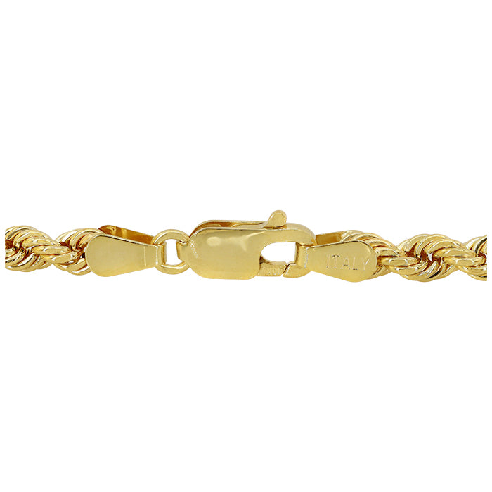 Real gold rope chain (5.4mm)
