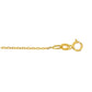 Real Gold diamond cut anchor chain