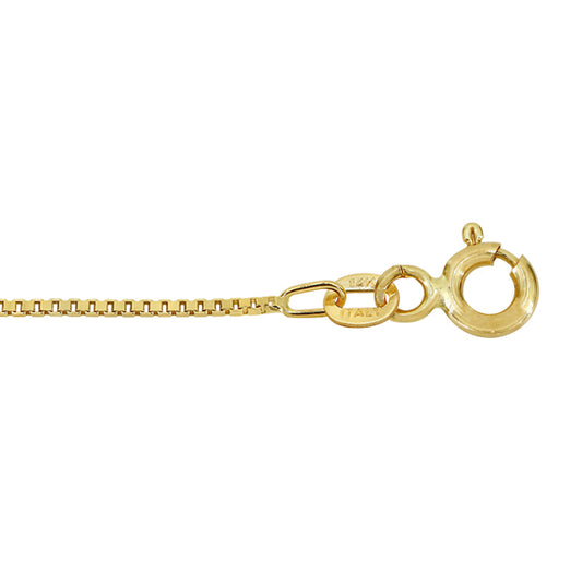 Real Gold box chain (1mm)