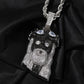 diamond jesus head portrait pendant necklace jewelry