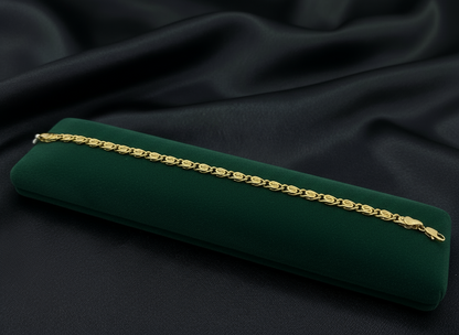 Gold plated bracelets - unisex