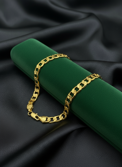 Gold plated bracelets - unisex