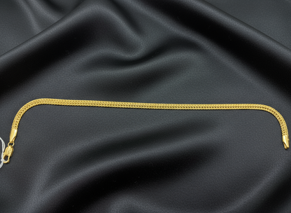 Gold plated bracelets - unisex