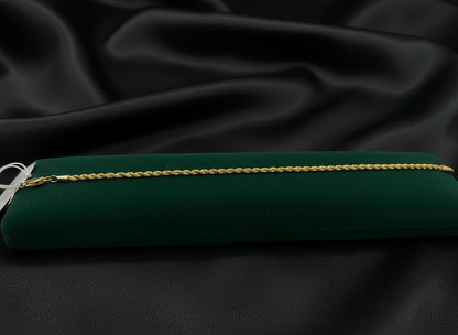 Gold plated bracelets - unisex