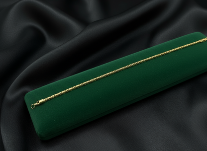 Gold plated bracelets - unisex