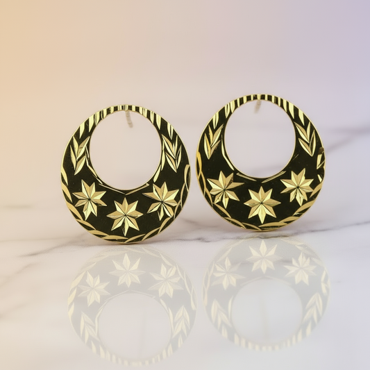 Boucles d'oreilles classiques Nattiyan 💥En rupture de stock💥