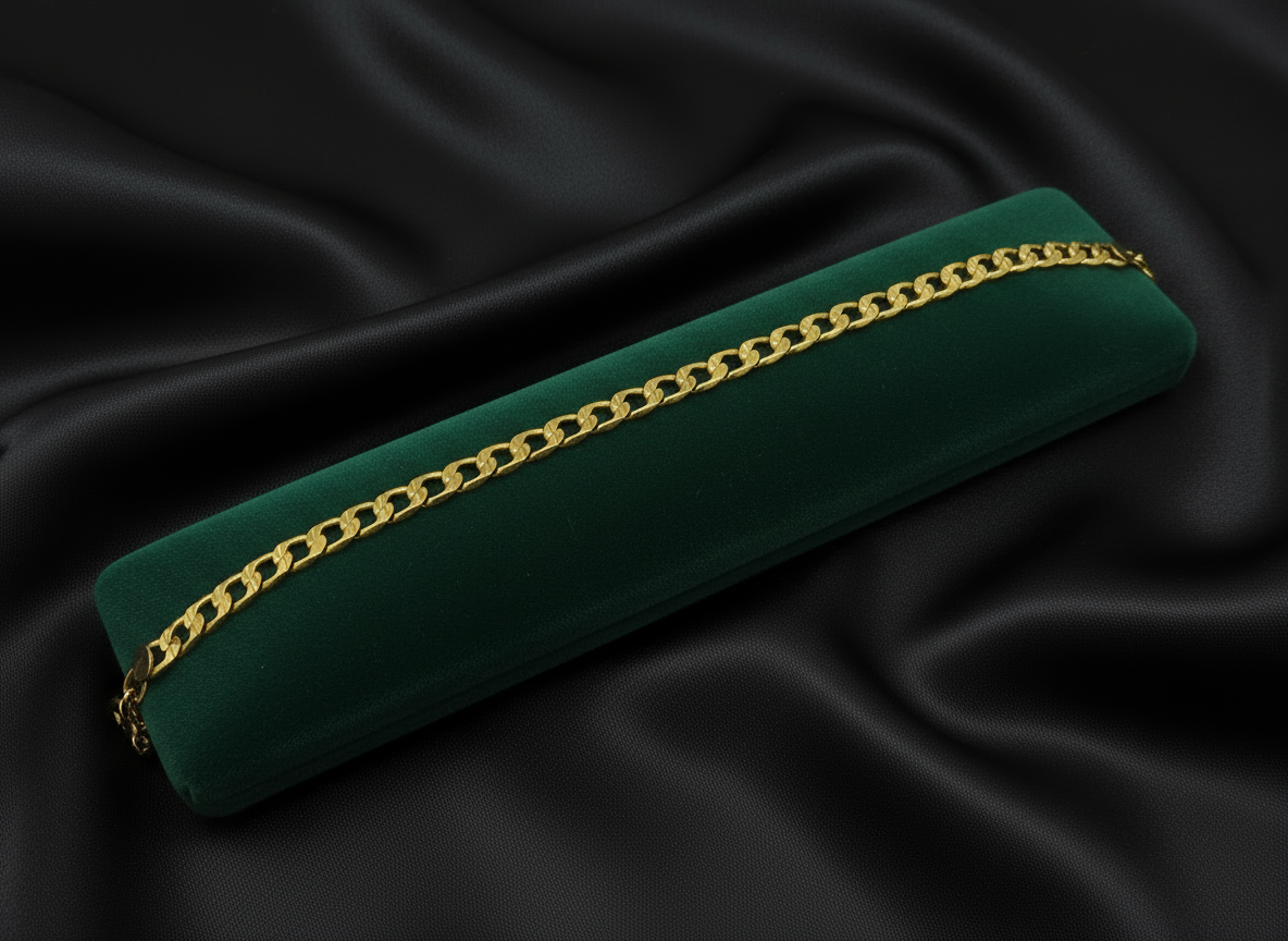 Gold plated bracelets - unisex