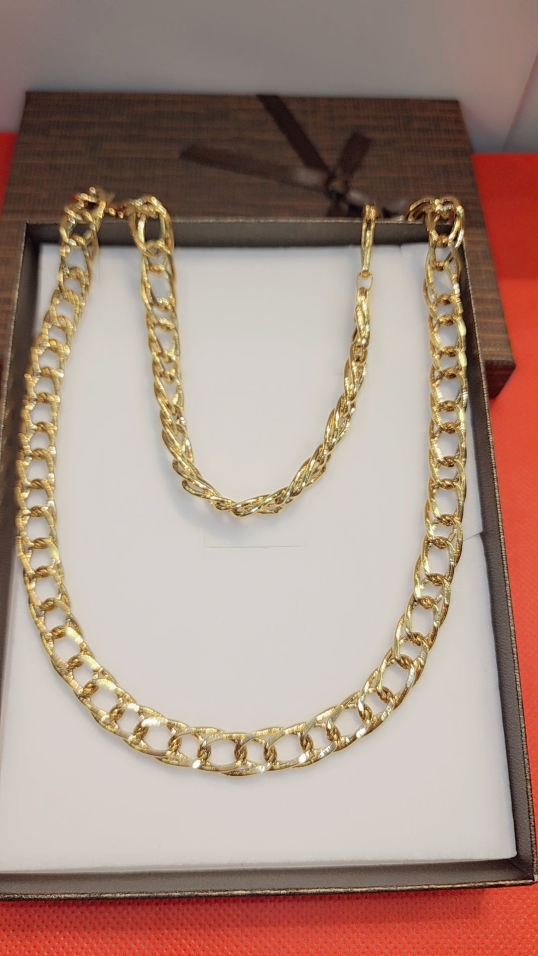 Gold plated chain