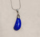 Sterling silver real Lapis pendant