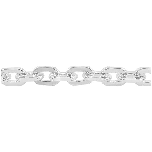 Sterling silver cable chain (2mm)