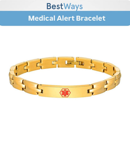 BestWays Medical Alert Bracelet – Where Elegance Meets Safety