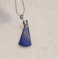 Sterling silver real Lapis stones  pendant