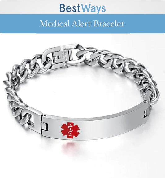 BestWaysTM Medical Alert
Bracelet