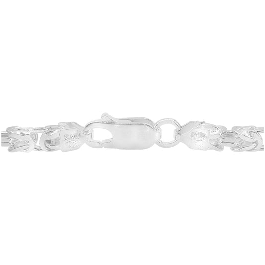 Sterling silver byzantine chain(3mm)
