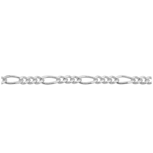 ਸਟਰਲਿੰਗ ਸਿਲਵਰ ਫਿਗਾਰੋ ਚੇਨ (2.9mm)