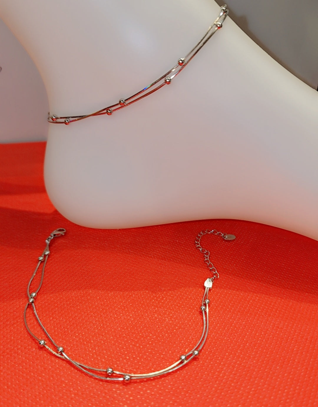 Real silver  Anklet