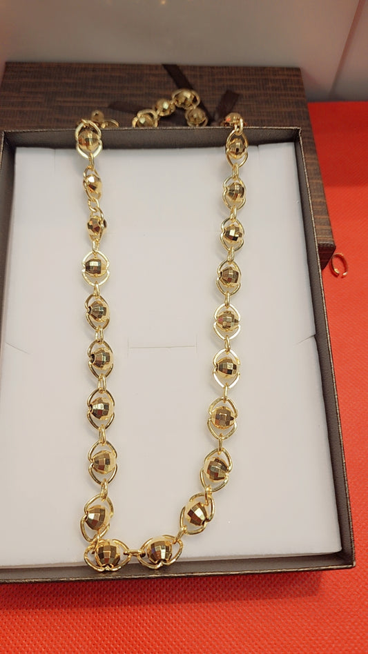 Gold plated chain