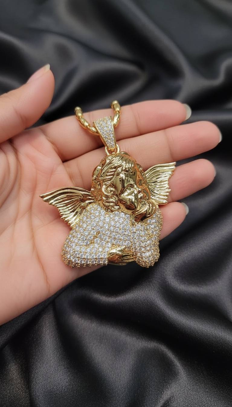 ਸੋਨੇ ਦੀ ਪਲੇਟ ਵਾਲਾ ਪੈਂਡੈਂਟ