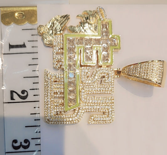Iced out pendant