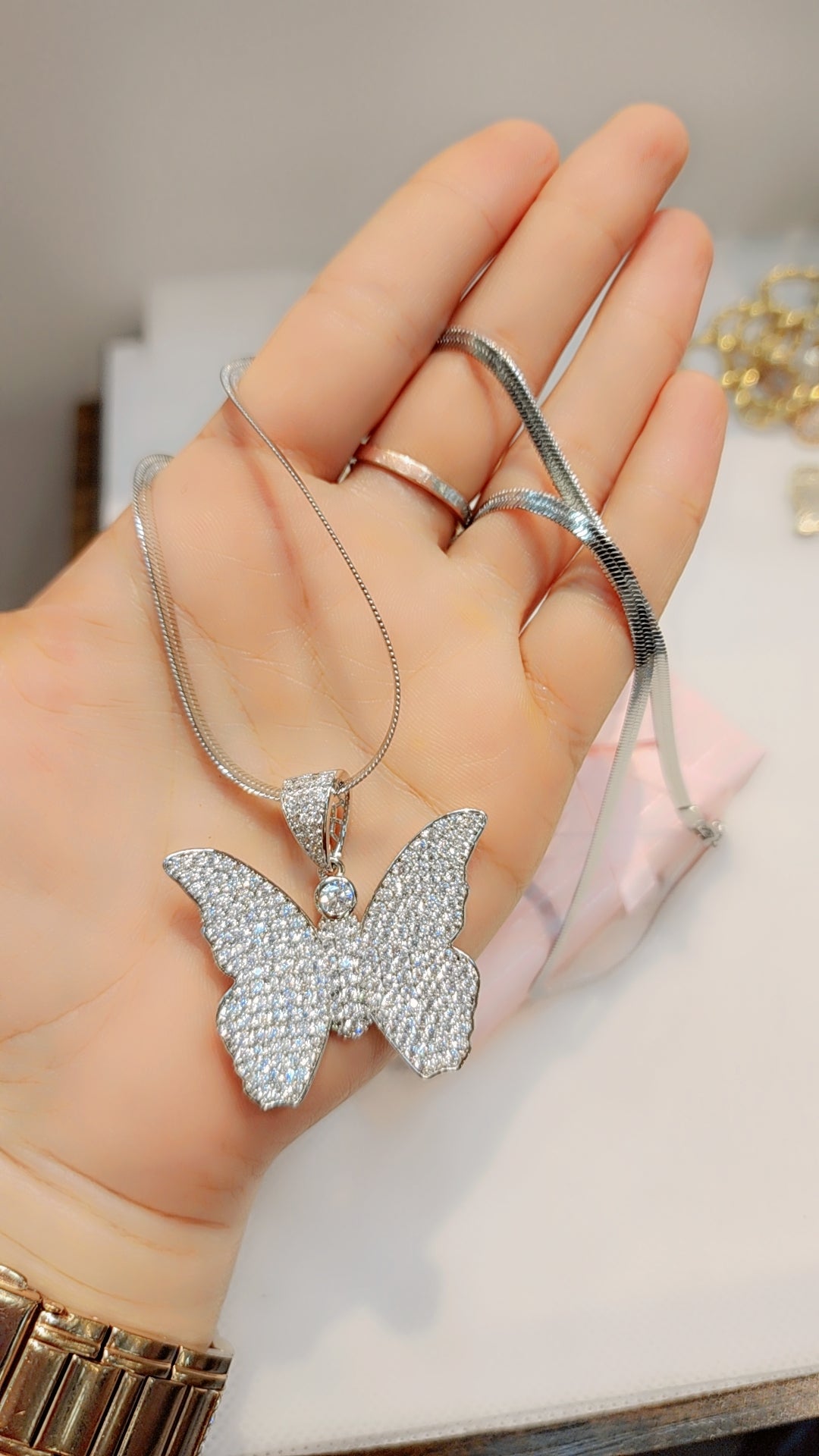 Butterfly pendant