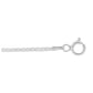 Chaîne spiga en argent sterling (1,4 mm)