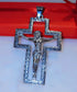 Stainless steel cross pendant