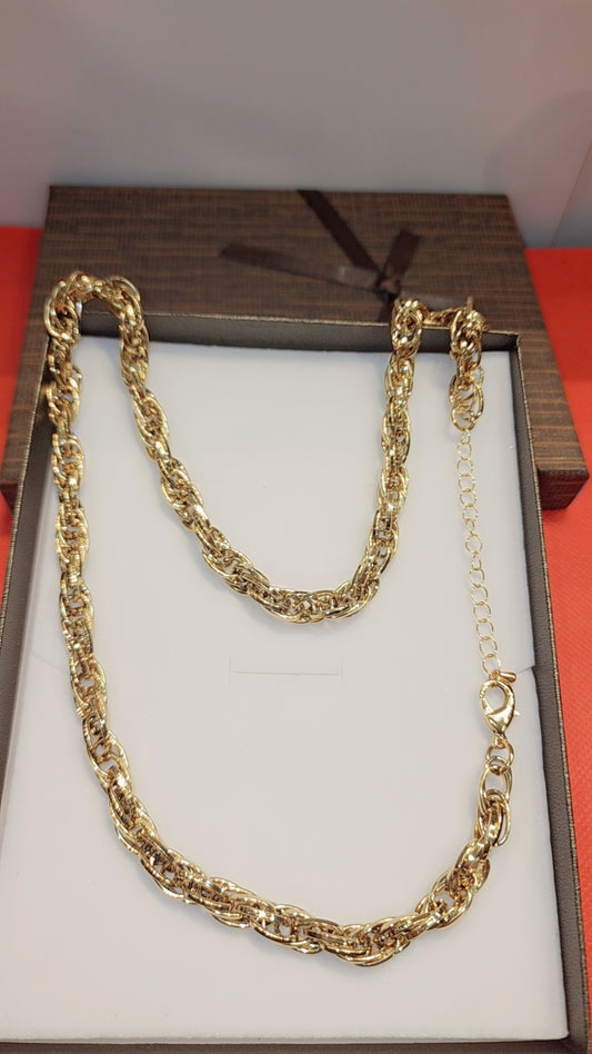 Gold plated chain