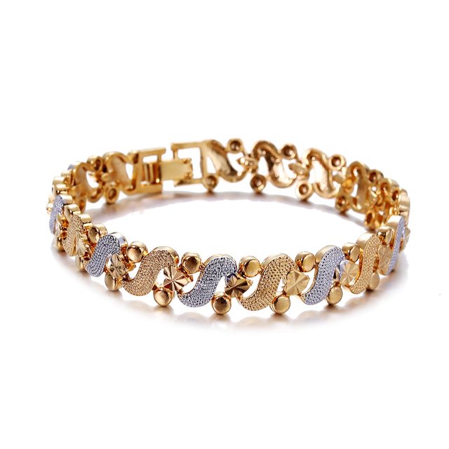 Gold plated bracelet