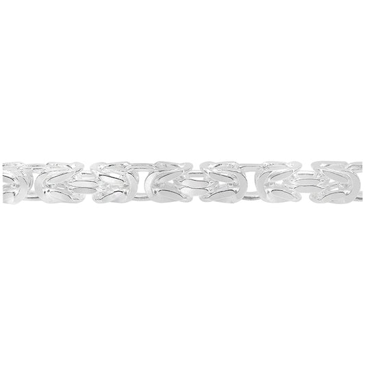 Sterling silver byzantine chain(3mm)