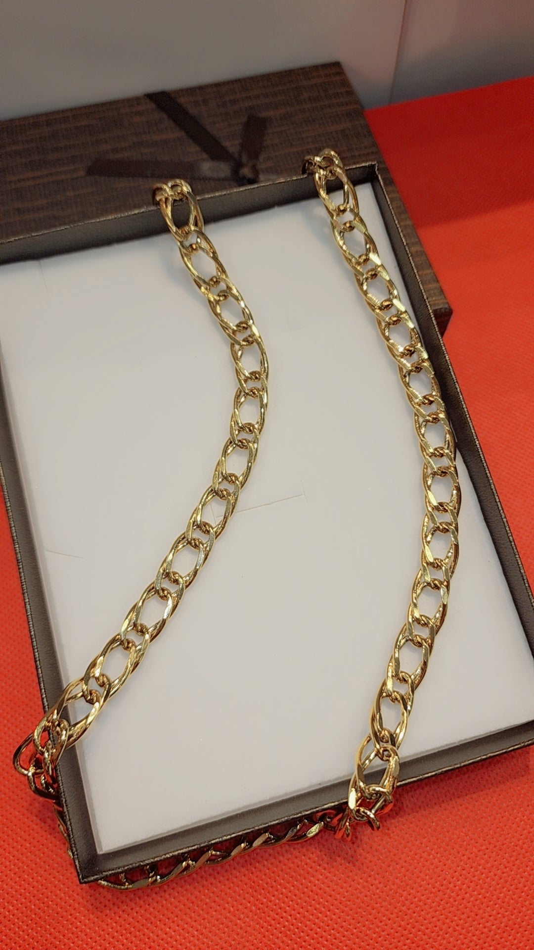 Gold plated chain