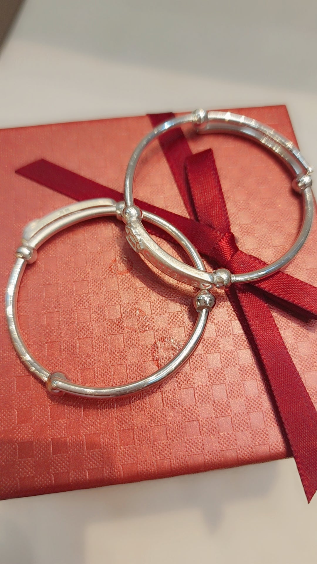 Sterling silver bangles baby