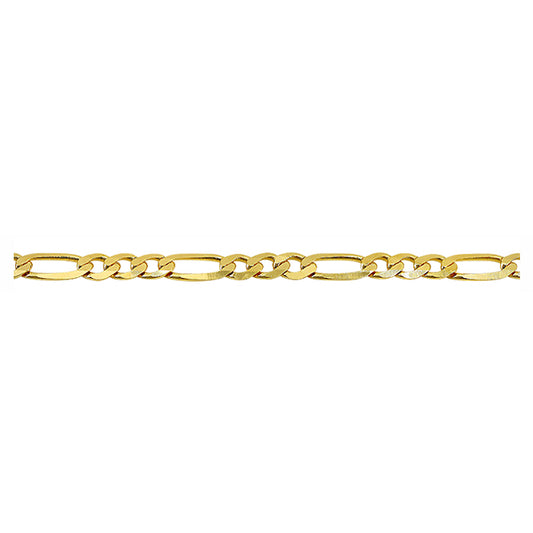 Real gold chain Figaro (1.55m)