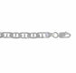 Chaîne plate Marine (Gucci) en argent sterling (3,7 mm)