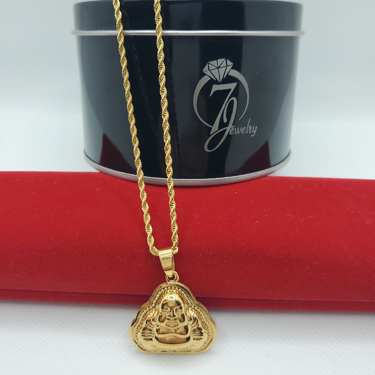 Buddha Necklace - Gold Plated