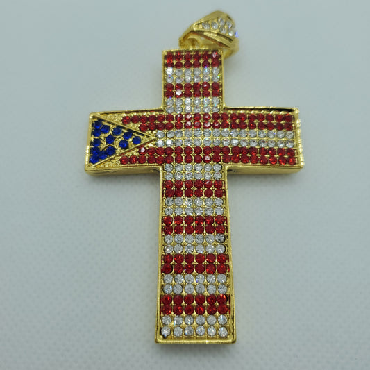 Croix rouge glacée