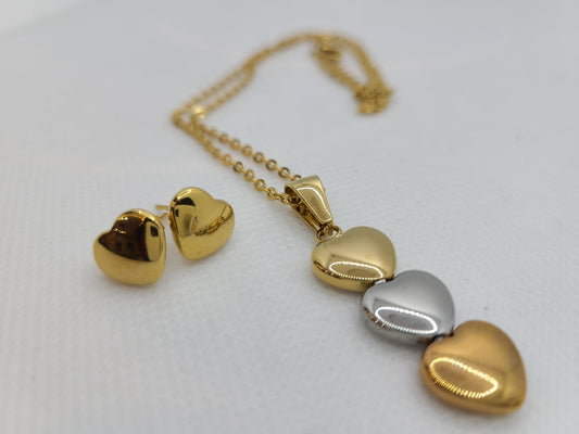 Heart love set