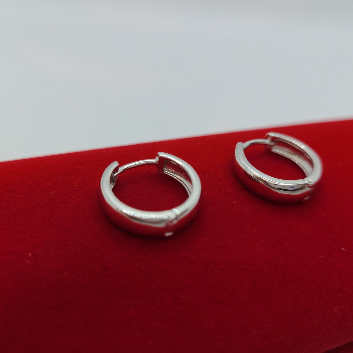 925 sterling silver  hoops