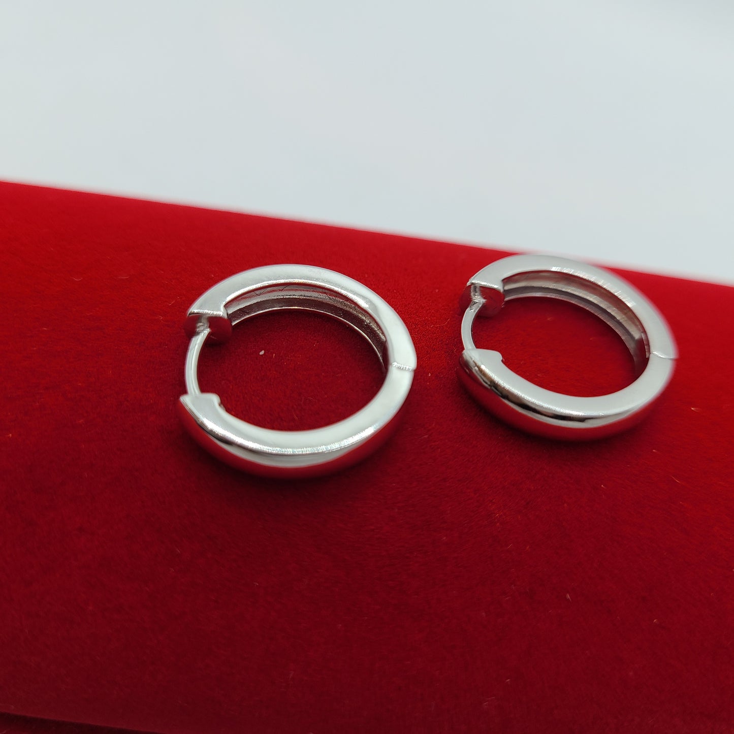 925 sterling silver  hoops