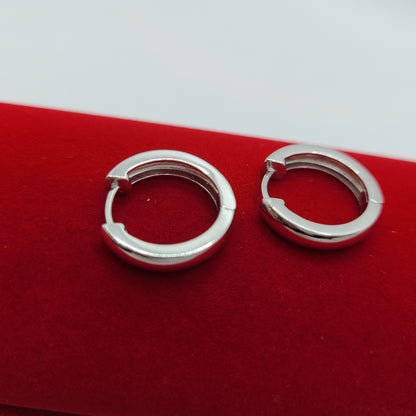 925 sterling silver  hoops