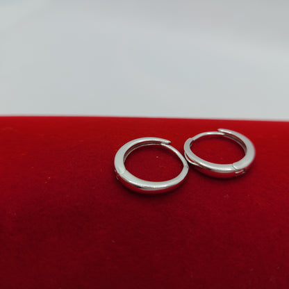 925 sterling silver  hoops