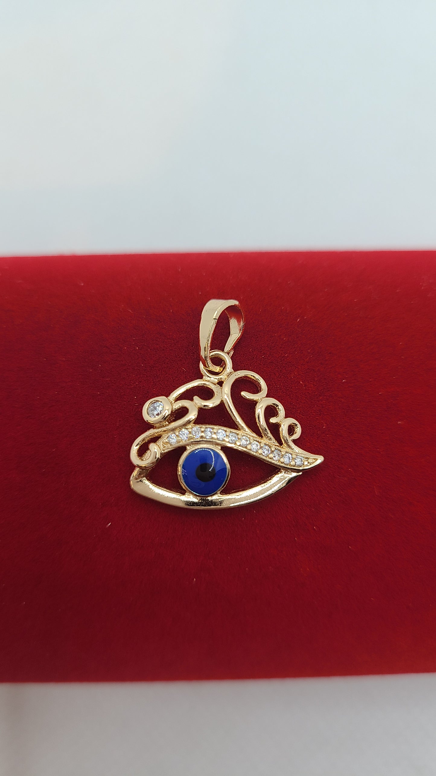 Evil eye pendant