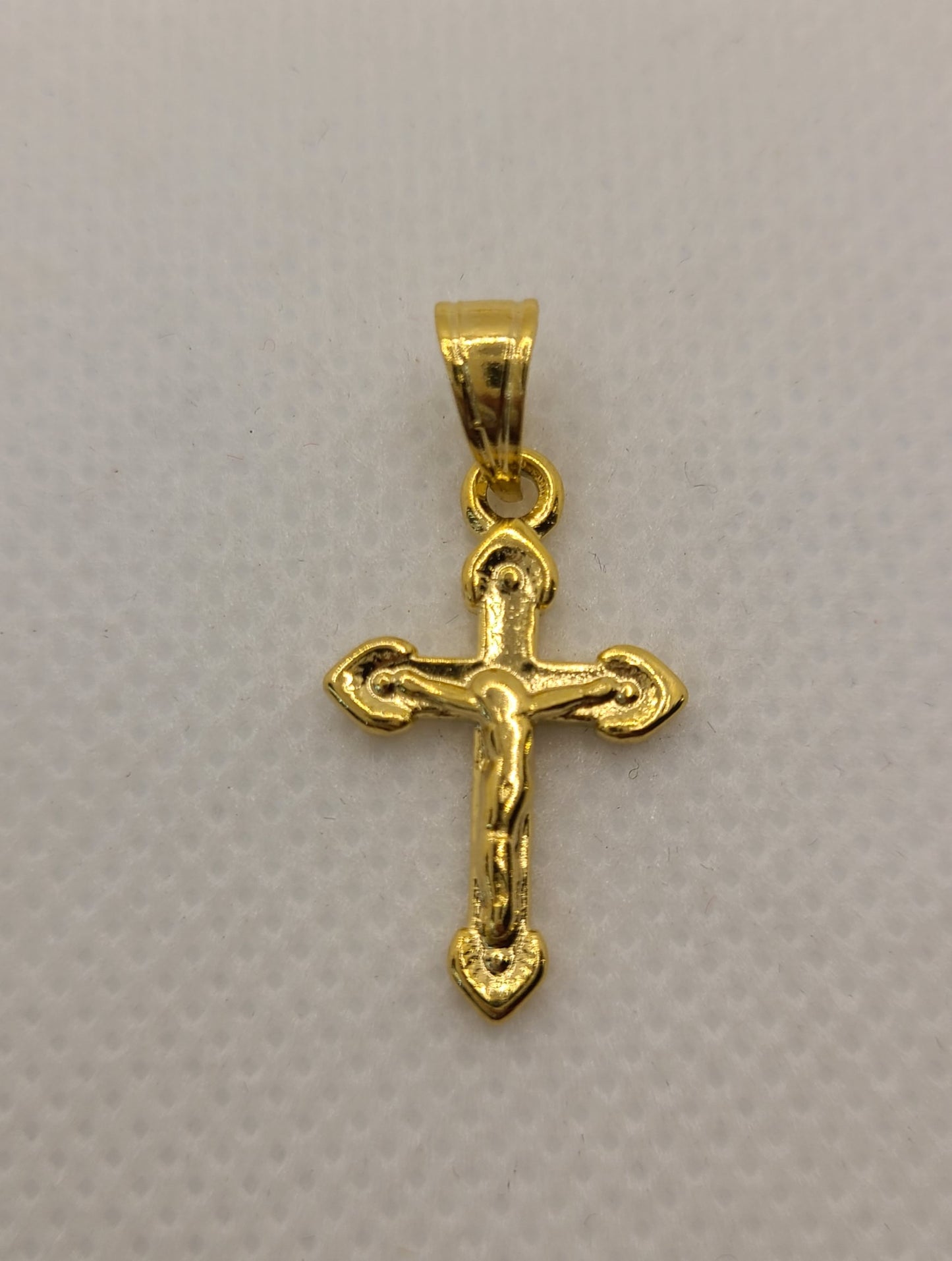 18k Gold plated cross pendant