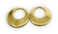 Plain Nattiyan Earrings 18k Gold Plated