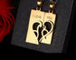 Couple gold plated necklace - 7Jewelry