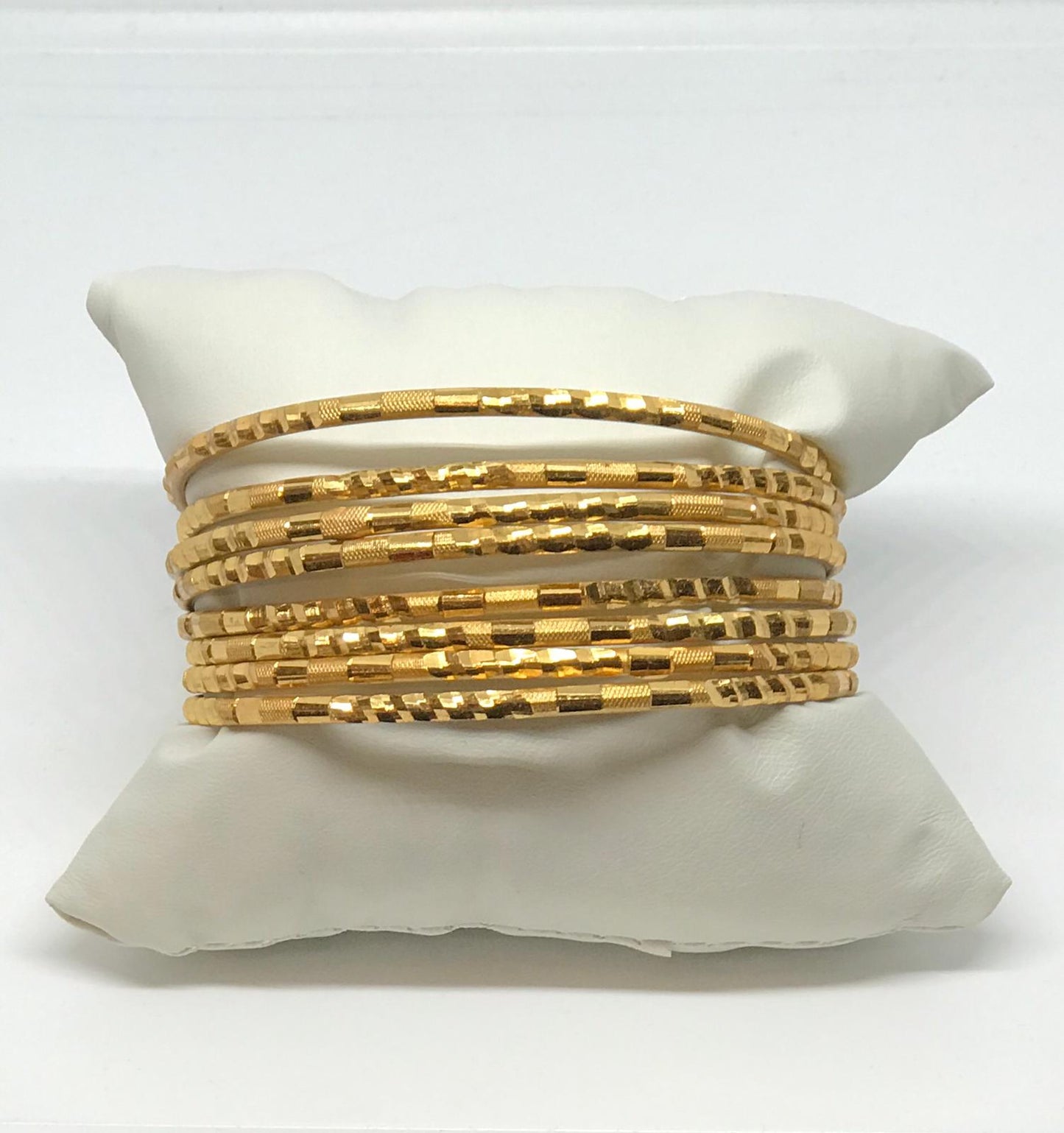 Gold Plated Bangle - 7Jewelry