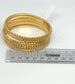 Gold Plated Bangle - 7Jewelry